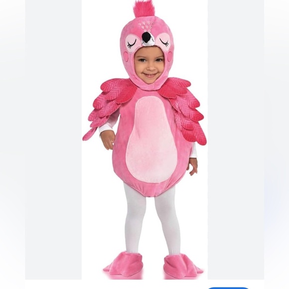 Other - Baby Girl Pink Flamingo Halloween Costume NEW size 18/24 months